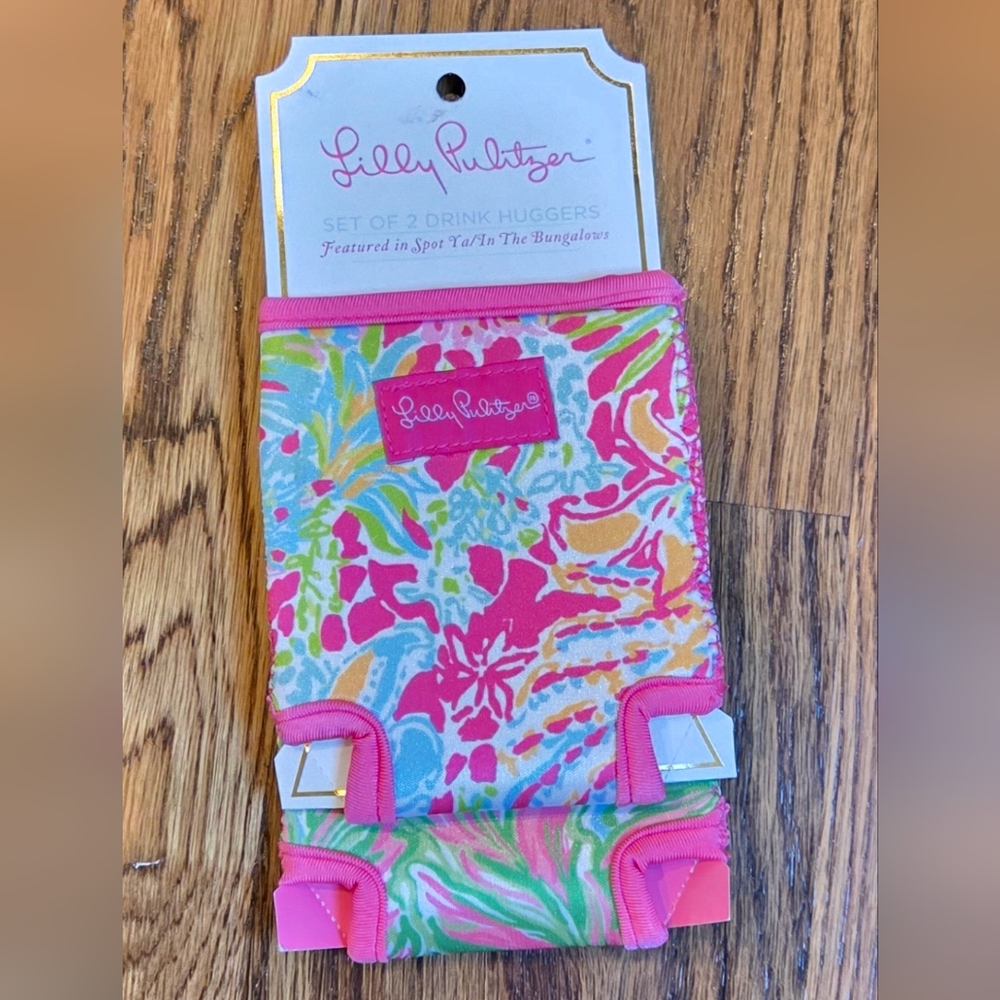 Lilly Pulitzer Colorful Drink Huggers